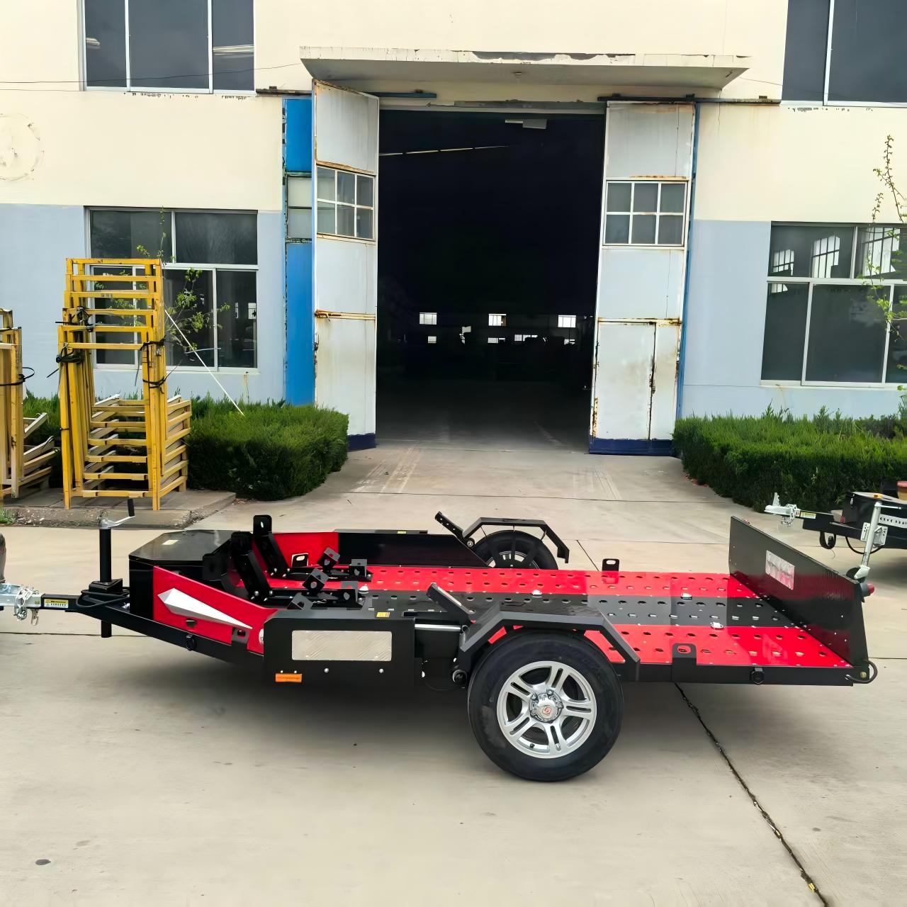 Remote Control Hydraulic Lift 3-Bike Motorcycle Trailer: China Model 190 Supplier Spotlight